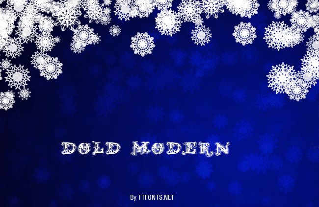 D_OLD MODERN 2 example